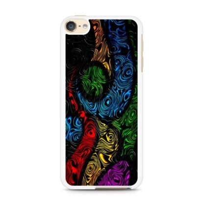 Abstract Bond Swirl Pattern iPod Touch 6 / 7 Case - Image 2