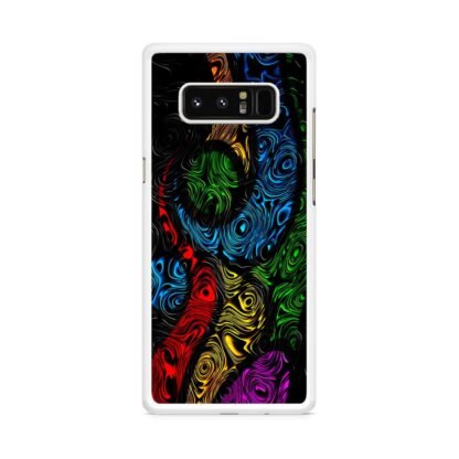 Abstract Bond Swirl Pattern Samsung Galaxy Note 8 Case - Image 2