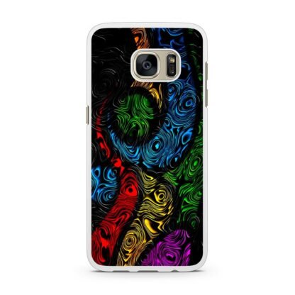 Abstract Bond Swirl Pattern Samsung Galaxy S7 / S7 Edge Case - Image 2