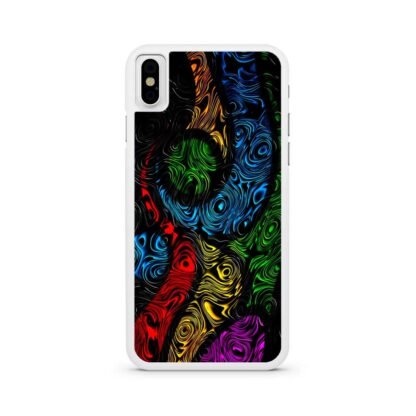 Abstract Bond Swirl Pattern iPhone X / XR / XS / XS Max Case - Image 2