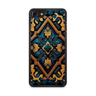 Abstract Celtic Art Blue Gold iPhone 7 / 8 / SE 2020 / SE 2022 Case