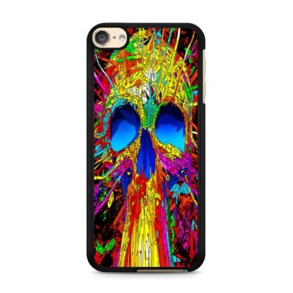 Abstract Colorful Skull iPod Touch 6 / 7 Case