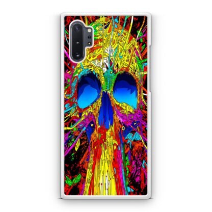 Abstract Colorful Skull Samsung Galaxy Note 10 / Note 10 Plus Case - Image 2