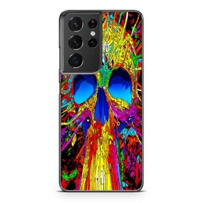 Abstract Colorful Skull Samsung Galaxy S21 / S21 Plus / S21 Ultra / S21 FE Case