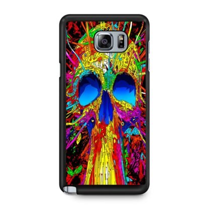 Abstract Colorful Skull Samsung Galaxy Note 5 Case