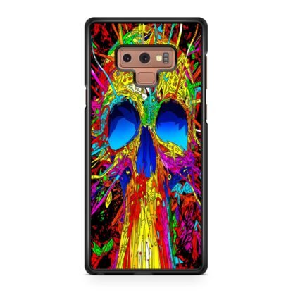 Abstract Colorful Skull Samsung Galaxy Note 9 Case