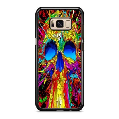 Abstract Colorful Skull Samsung Galaxy S8 / S8 Plus Case