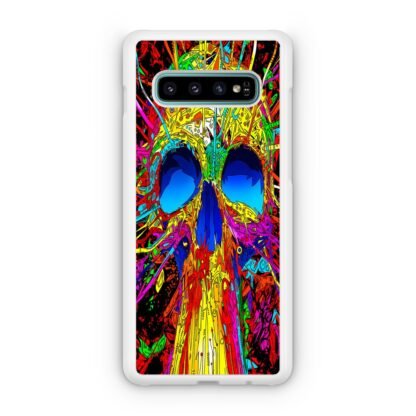Abstract Colorful Skull Samsung Galaxy S10 / S10e / S10 Plus / S10 5G Case - Image 2