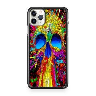 Abstract Colorful Skull iPhone 12 / 12 Pro / 12 Pro Max / 12 Mini Case