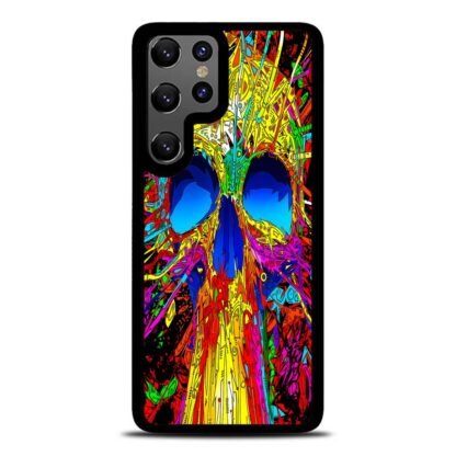 Abstract Colorful Skull Samsung Galaxy S25 / S25 Plus / S25 Ultra Case