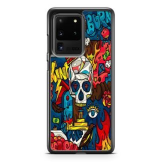 Abstract Crown Skull Doodle Samsung Galaxy S20 / S20 Plus / S20 Ultra / S20 FE Case