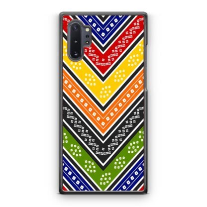Abstract Oriental Colorful Textile Pattern Samsung Galaxy Note 10 / Note 10 Plus Case