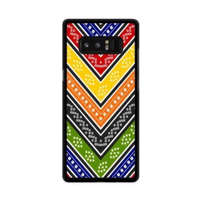 Abstract Oriental Colorful Textile Pattern Samsung Galaxy Note 8 Case