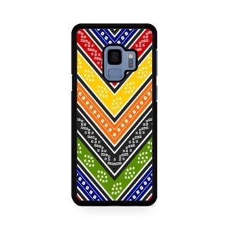 Abstract Oriental Colorful Textile Pattern Samsung Galaxy S9 / S9 Plus Case