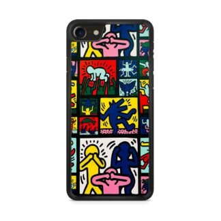 Abstract Retrospect Collage Doodle iPhone 7 / 8 / SE 2020 / SE 2022 Case