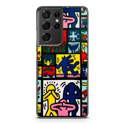 Abstract Retrospect Collage Doodle Samsung Galaxy S21 / S21 Plus / S21 Ultra / S21 FE Case