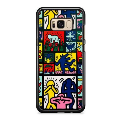 Abstract Retrospect Collage Doodle Samsung Galaxy S8 / S8 Plus Case