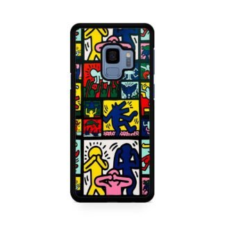 Abstract Retrospect Collage Doodle Samsung Galaxy S9 / S9 Plus Case