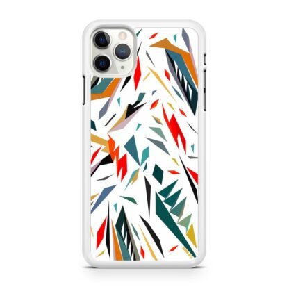 Abstract Shatter White Color iPhone 12 / 12 Pro / 12 Pro Max / 12 Mini Case - Image 2