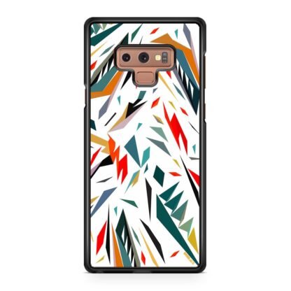 Abstract Shatter White Color Samsung Galaxy Note 9 Case