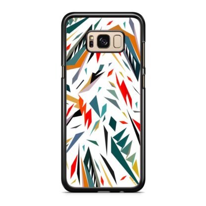 Abstract Shatter White Color Samsung Galaxy S8 / S8 Plus Case