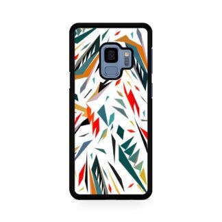 Abstract Shatter White Color Samsung Galaxy S9 / S9 Plus Case