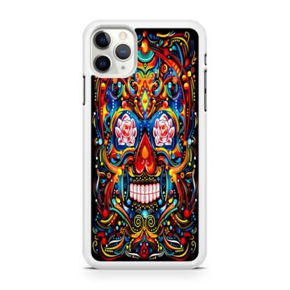 Abstract Skull Art iPhone 12 / 12 Pro / 12 Pro Max / 12 Mini Case - Image 2