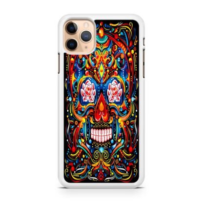 Abstract Skull Art iPhone 13 / 13 Pro / 13 Pro Max / 13 Mini Case - Image 2