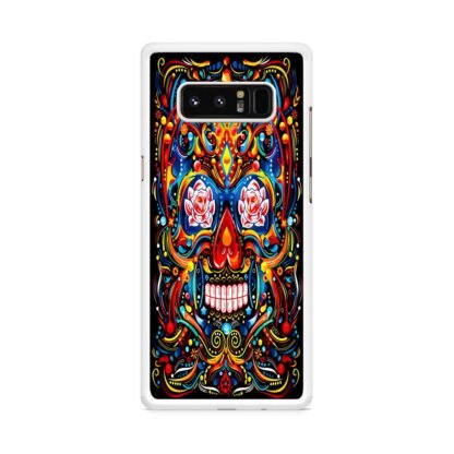 Abstract Skull Art Samsung Galaxy Note 8 Case - Image 2