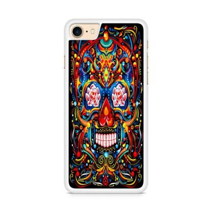 Abstract Skull Art iPhone 7 / 8 / SE 2020 / SE 2022 Case - Image 2