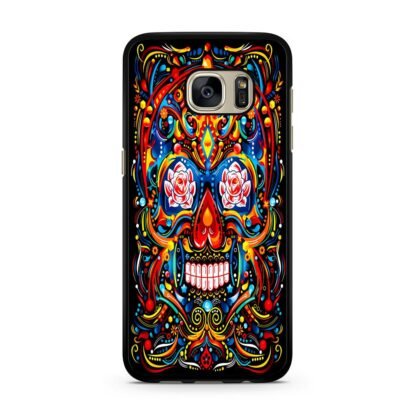 Abstract Skull Art Samsung Galaxy S7 / S7 Edge Case
