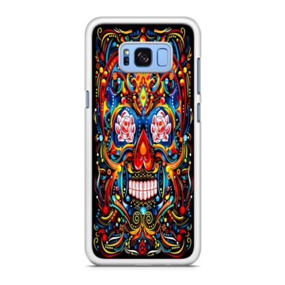Abstract Skull Art Samsung Galaxy S8 / S8 Plus Case - Image 2