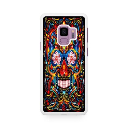 Abstract Skull Art Samsung Galaxy S9 / S9 Plus Case - Image 2