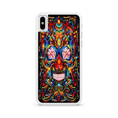 Abstract Skull Art iPhone X / XR / XS / XS Max Case - Image 2