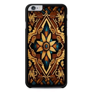 Abstract Tribal Brown Flower iPhone 6 / 6S / 6 Plus / 6S Plus Case