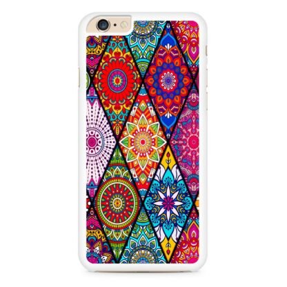 Abstract Tribal Flower Collage iPhone 6 / 6S / 6 Plus / 6S Plus Case - Image 2