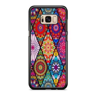Abstract Tribal Flower Collage Samsung Galaxy S8 / S8 Plus Case