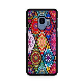 Abstract Tribal Flower Collage Samsung Galaxy S9 / S9 Plus Case