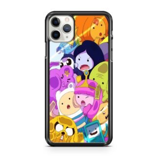 Adventure Time All Character Glass iPhone 12 / 12 Pro / 12 Pro Max / 12 Mini Case