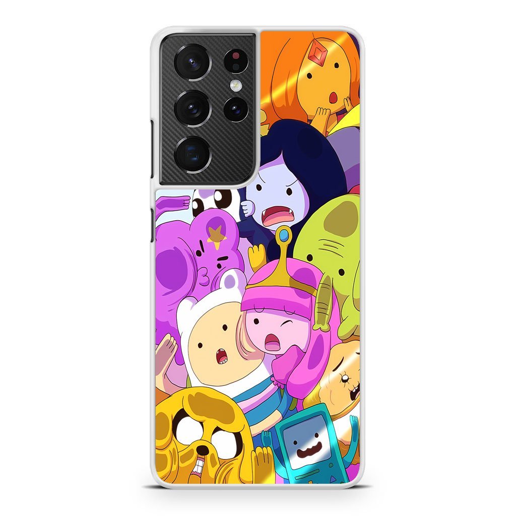 Adventure Time All Character Glass Samsung Galaxy S21 / S21 Plus / S21 Ultra / S21 FE Case - Image 2