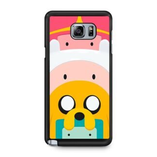 Adventure Time Characters Head Samsung Galaxy Note 5 Case