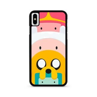Adventure Time Characters Head iPhone X / XR / XS / XS Max Case