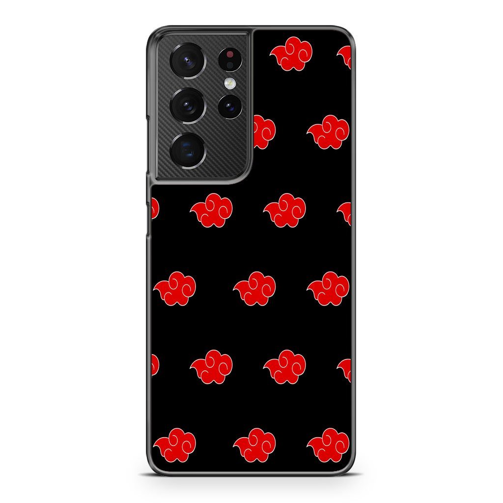 Akatsuki Red Cloud Logo Samsung Galaxy S21 / S21 Plus / S21 Ultra / S21 FE Case