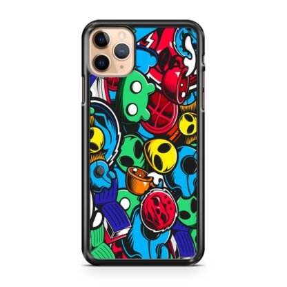 Alien Droid Doodle iPhone 13 / 13 Pro / 13 Pro Max / 13 Mini Case