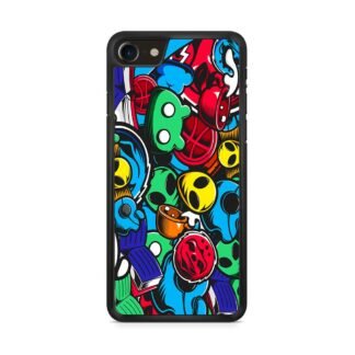Alien Droid Doodle iPhone 7 / 8 / SE 2020 / SE 2022 Case