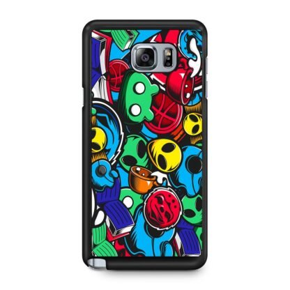 Alien Droid Doodle Samsung Galaxy Note 5 Case