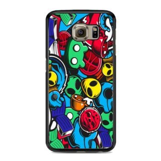 Alien Droid Doodle Samsung Galaxy S6 / S6 Edge / S6 Edge Plus Case