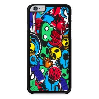Alien Droid Doodle iPhone 6 / 6S / 6 Plus / 6S Plus Case