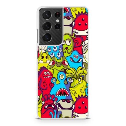 Alien Mini Monster Samsung Galaxy S21 / S21 Plus / S21 Ultra / S21 FE Case - Image 2