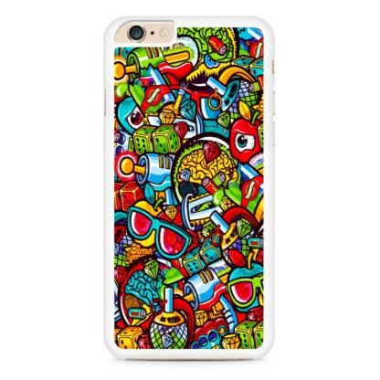 Alien Weapon Doodle iPhone 6 / 6S / 6 Plus / 6S Plus Case - Image 2